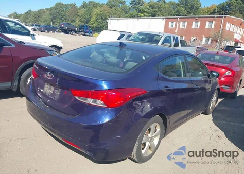 2013 Hyundai Elantra Gls из США, поврежденный, VIN 5NPDH4AE3DH346032